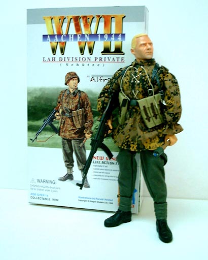WWII German Character Head and Body Peter Greim 1/6th Scale by DID 
