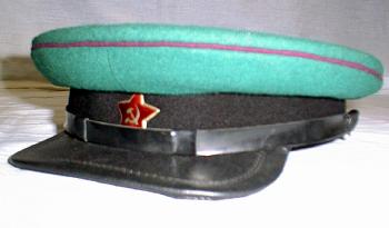 M1941 WWII WW2 SOVIET OFFICER CAP RED ARMY FURAZHKA REPRO MADE IN RUSSIA SIZE 57 